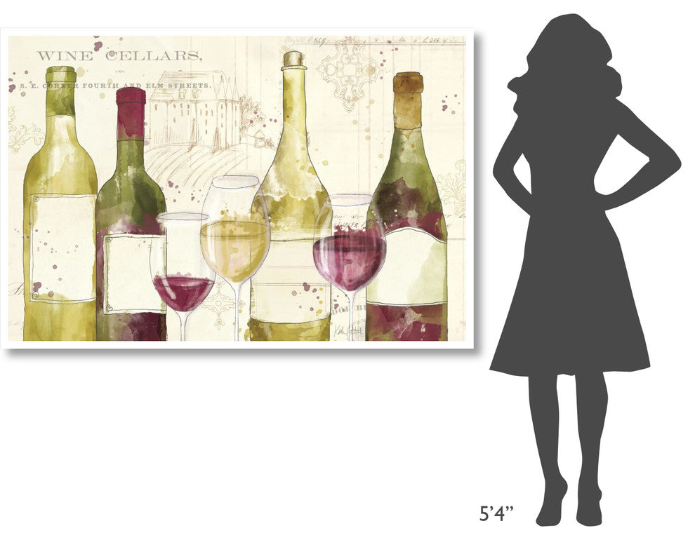 "Chateau Winery I" Digital Paper Print by Katie Pertiet, 62"x42"