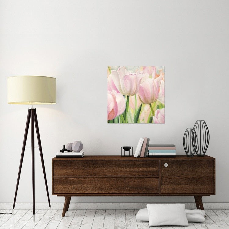 "Primavera I" Stretched Canvas Giclee by Luca Villa , 30x30"