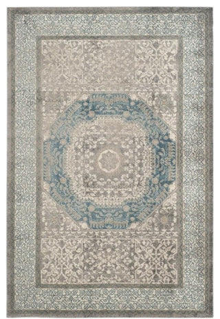 Safavieh Sofia Sof365A  Rug, Light Grey/Blue, 2'6" X 4'0"