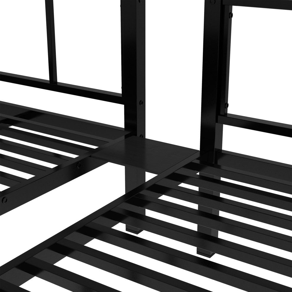Gewnee Twin over Twin & Twin Bunk Beds for 3