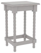 Christopher Accent End Table, 22 1/4" Tall, Gray