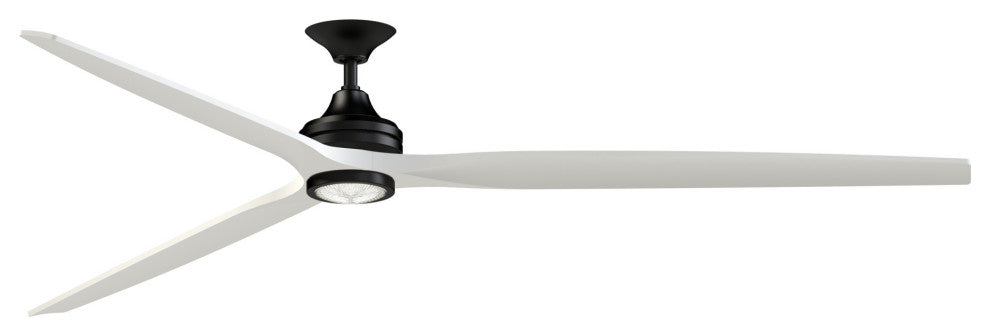 Fanimation Spitfire DC-KIT-96-LK Spitfire DC 96" 3 Blade Indoor / - Black /
