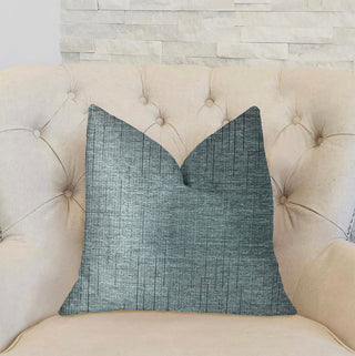 NewEra Bliss Blue Luxury Throw Pillow, 22"x22"