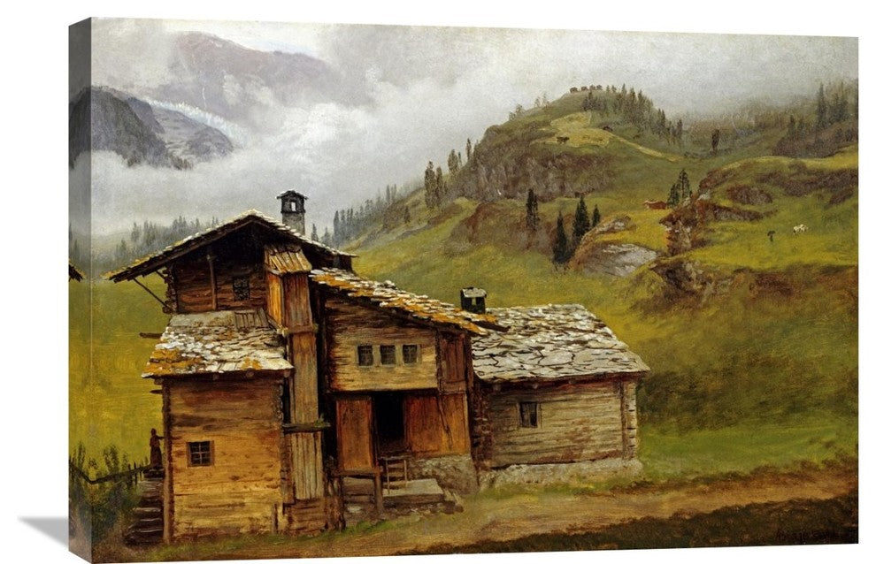 "Mountain House" Artwork, 30" x 20"