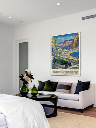 "The Almalfi Coast" Painting Print on Wrapped Canvas