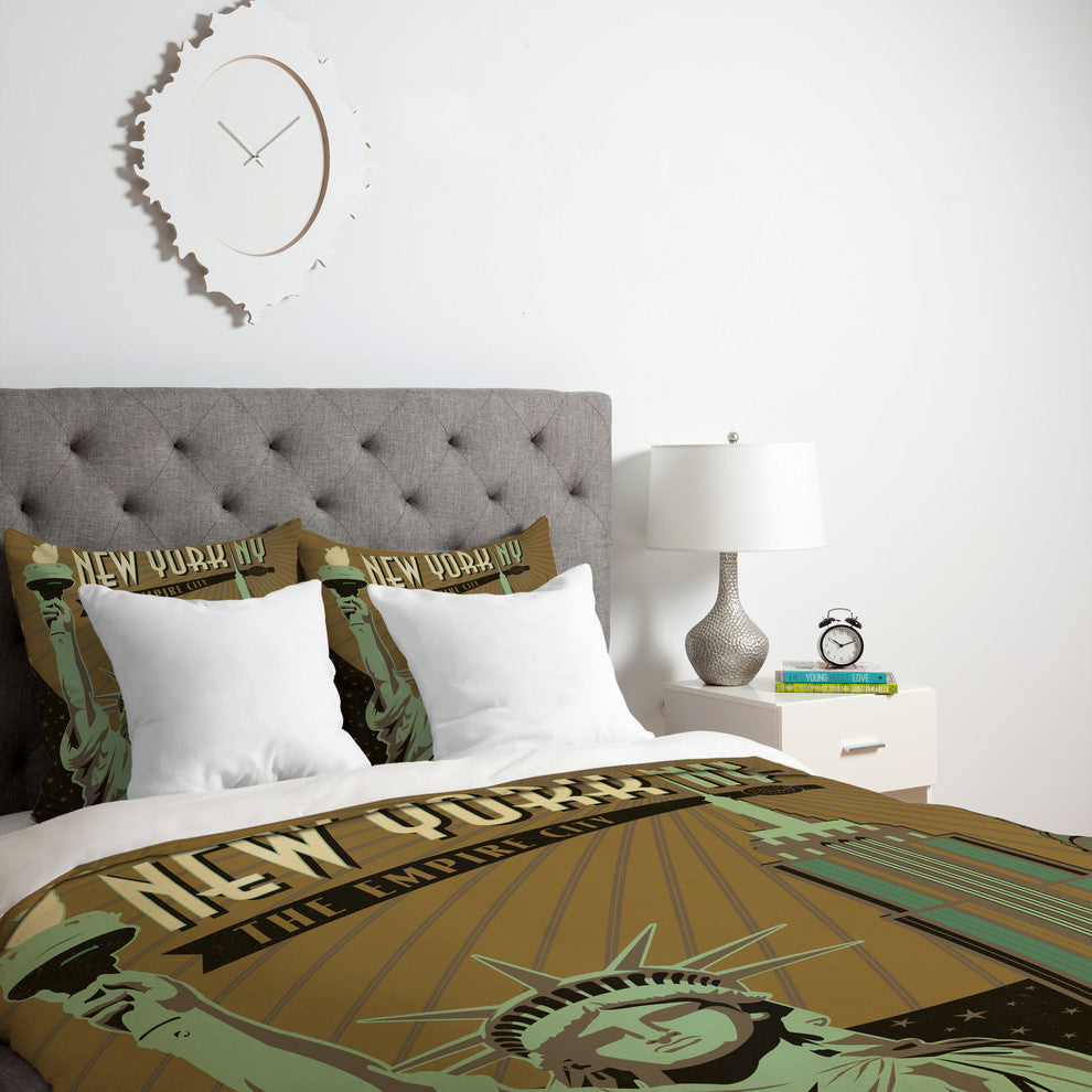 Deny Designs Anderson Design Group New York Duvet Cover - Lightweight