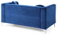 Delray Loveseat, Navy Blue