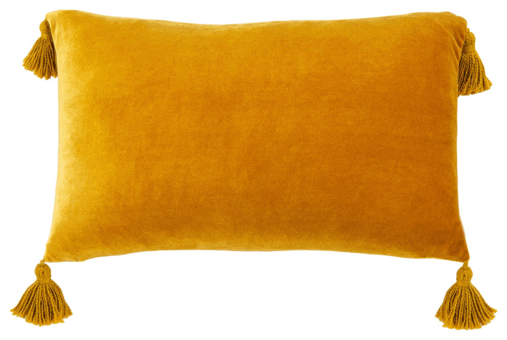 Safavieh Amberlin Pillow, Mustard