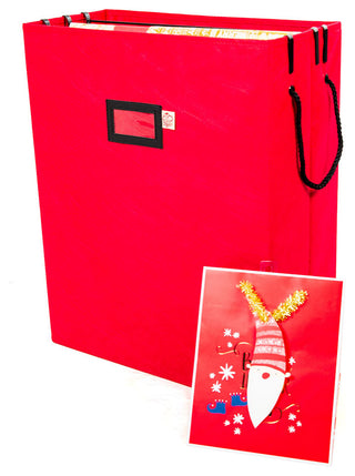 Gift Bag Organizer and Tissue Paper Storage Box