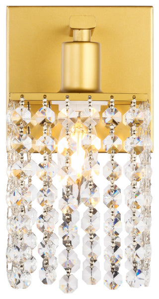 Elegant Lighting LD7006 Phineas 8" Tall Bathroom Sconce - Brass