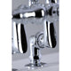 CC6014T1 Clawfoot Tub Faucet With Hand Shower, Polished Chrome