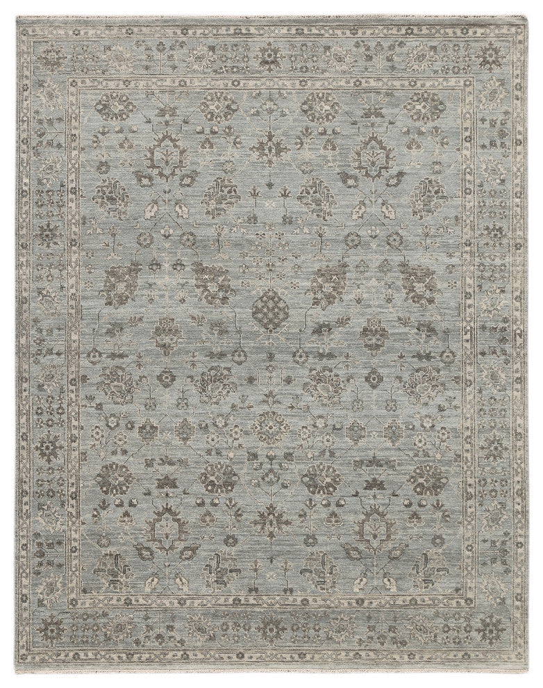 Nuit Arabe Duna Area Rug, Gray, 2' x 3', Bordered