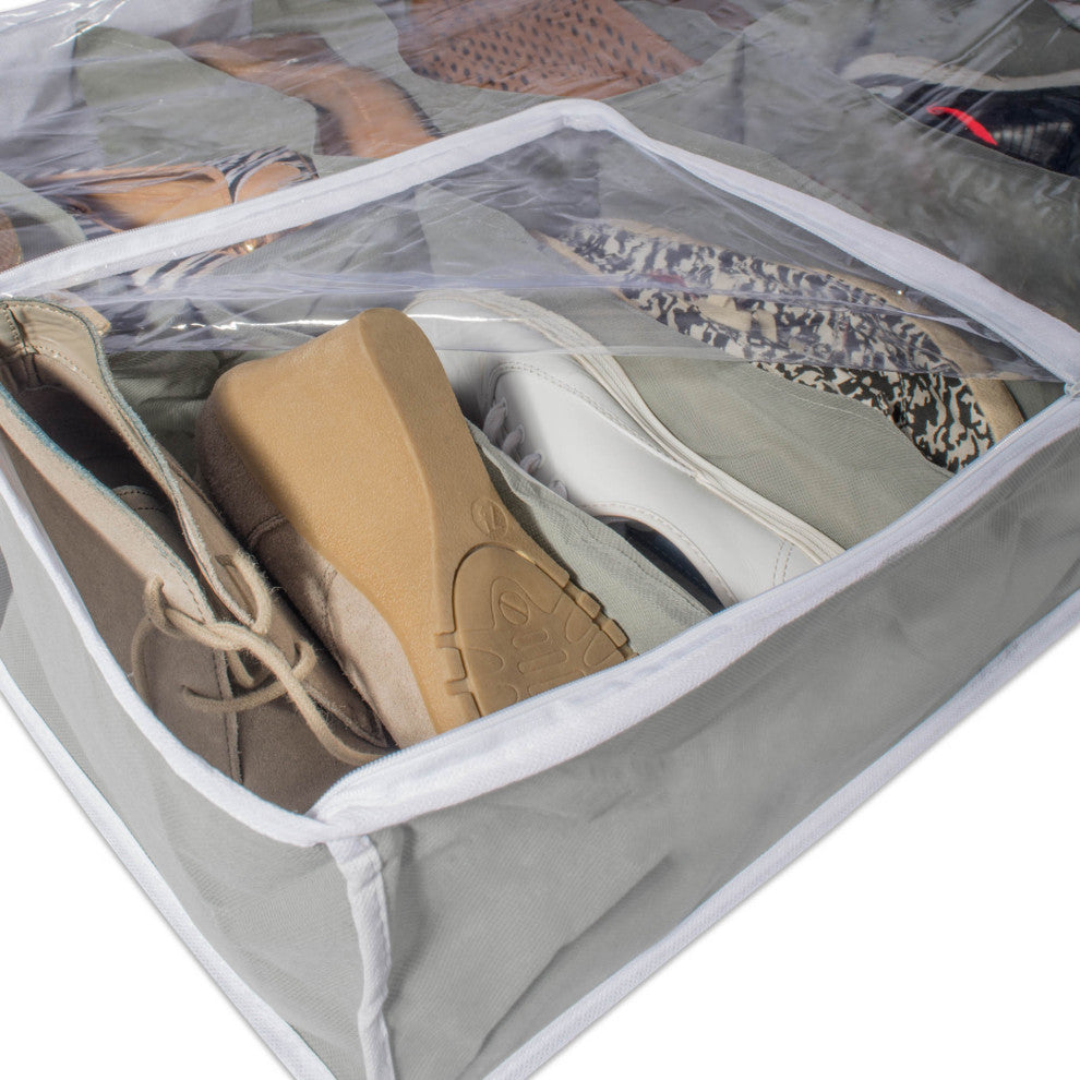 Gray 8 Shoes Soft Storage