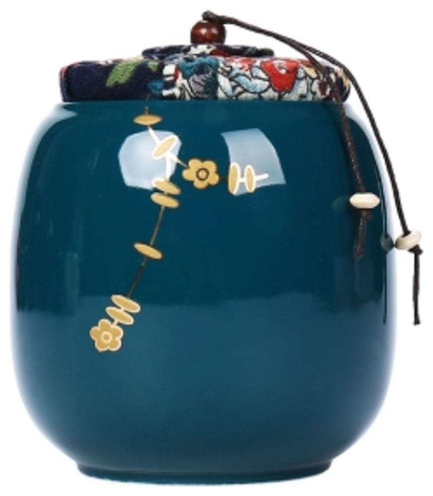 Japanese Ceramic Tea Canister, A27