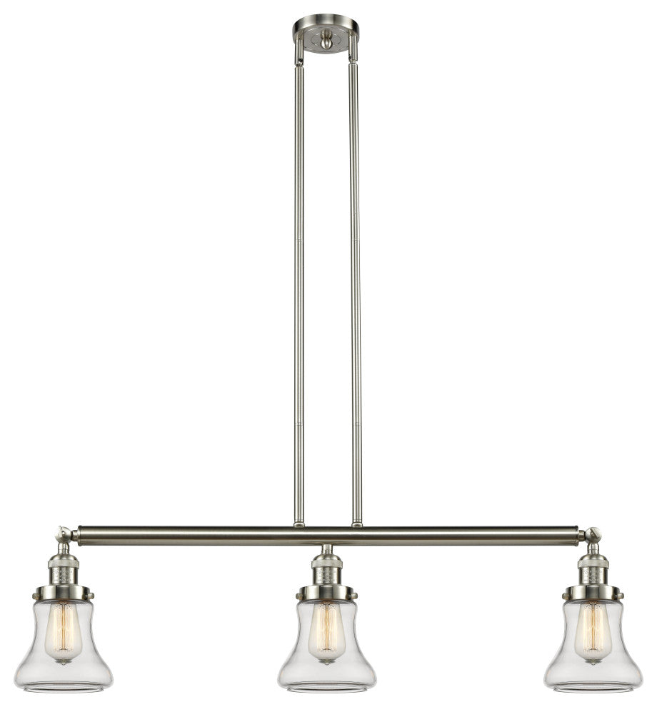 Innovations Lighting 213-Sn-G192-Led 3 Light Dimmable Led Island Light