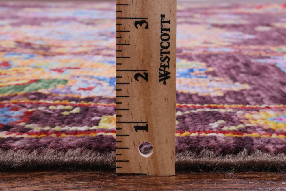 Handmade Turkish Oushak Wool Rug 9' 3" X 11' 11" - Q16077