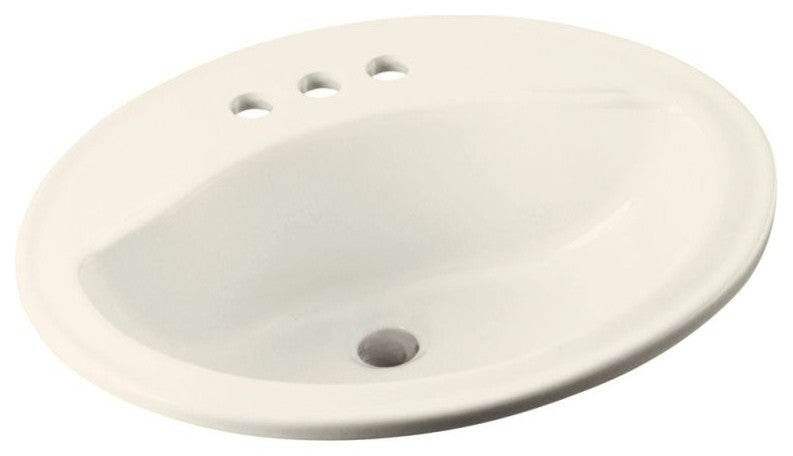 Sterling, Bathroom Sink, Biscuit, 17"x20"x8"