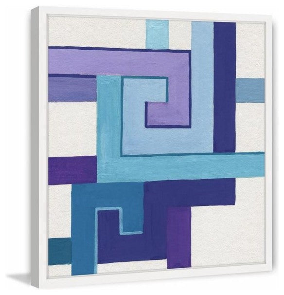 "Connected" Framed Painting Print, 12"x12"