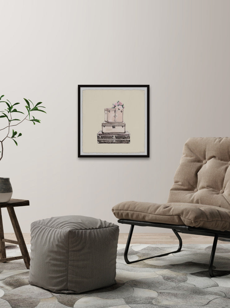 "Packed and Ready" Framed Painting Print, 24x24