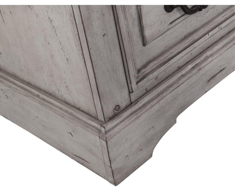 American Woodcrafters Stonebrook Chest, Antique Gray 7820-150