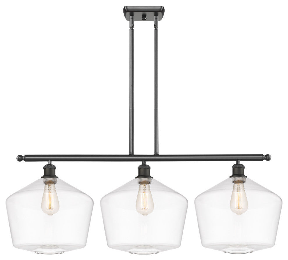 Innovations 516-3I-OB-G652-12 3-Light Island Light, Oil Rubbed Bronze