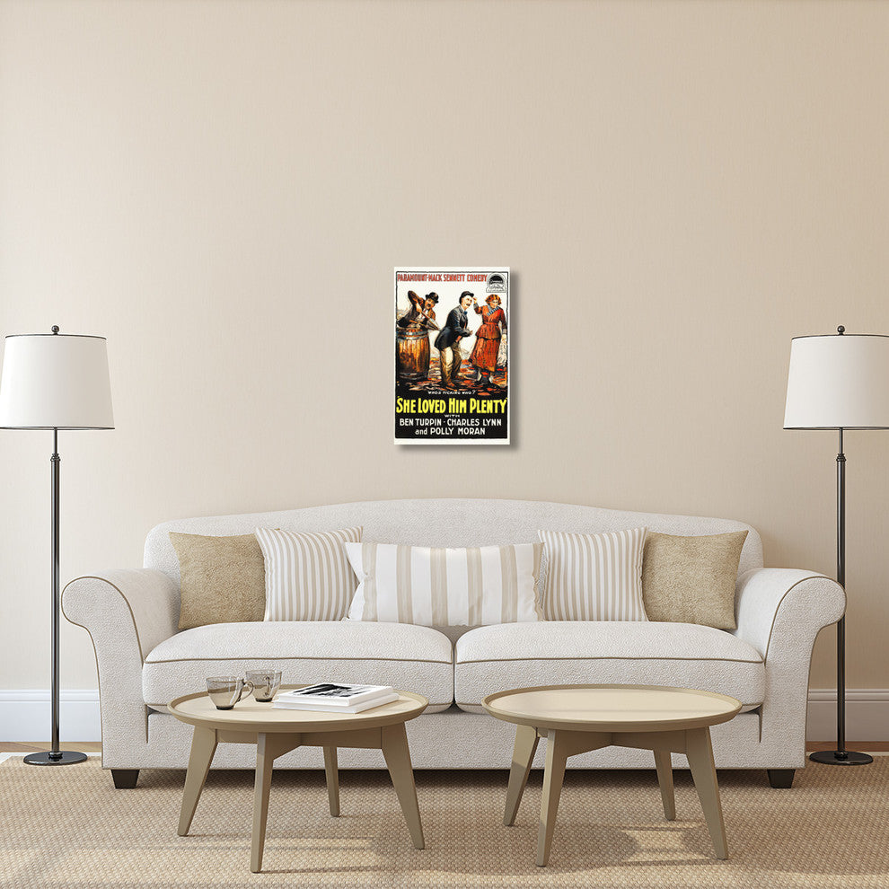 "She Loved Him Plenty" Canvas by Hollywood Photo Archive, 20x30"