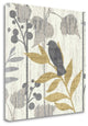 "Garden Leaves Square VI" By Wild Apple Portfolio, Giclee on Gallery Wrap Canvas