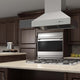 ZLINE 36 in. Outdoor Island Mount Range Hood, Stainless Steel, 697i-304-36