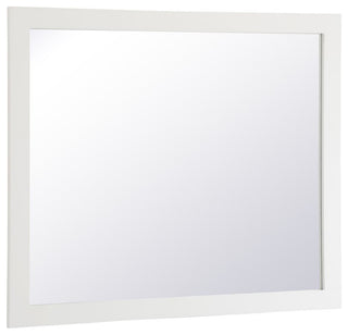Anderson Rectangle Vanity Mirror, 42", White