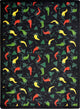 Kaleidoscope Rug, Jalapeno Fiesta, 7'8"x10'9", Onyx