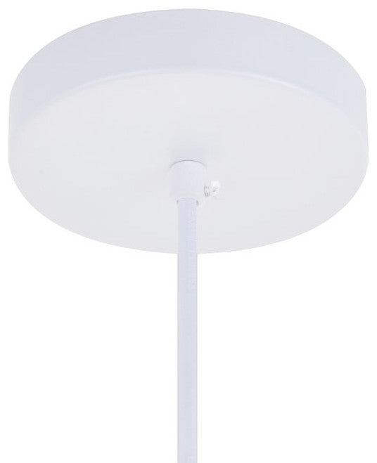 Courtney 1-Light White Pendant