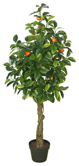 51" Real Touch Orange Tree W/Pot