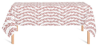 Vine Pattern Red 58x102 Tablecloth