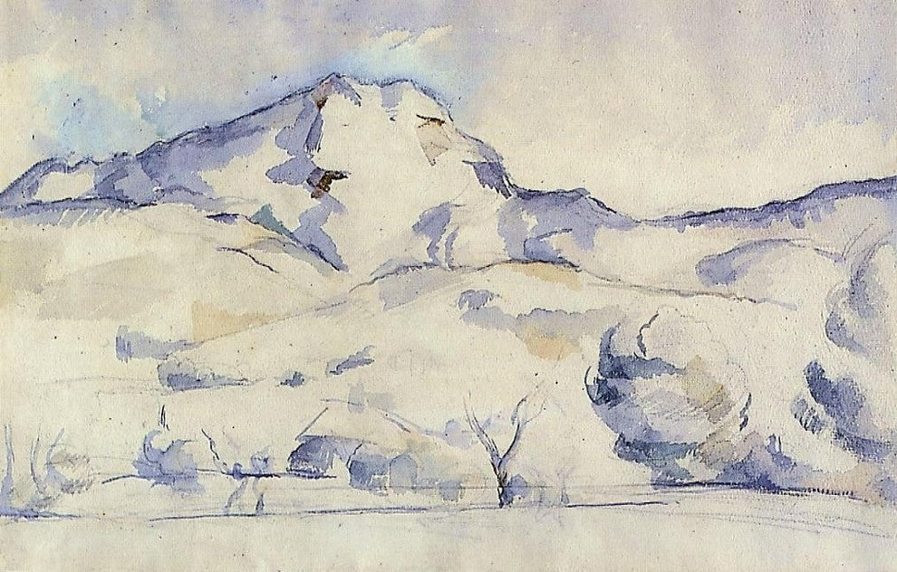 Paul Cezanne Mont Sainte-Victoire Wall Decal