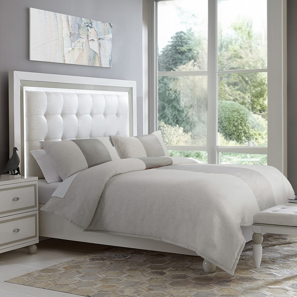 Baldwin 3-Piece Queen Comforter Set Dove