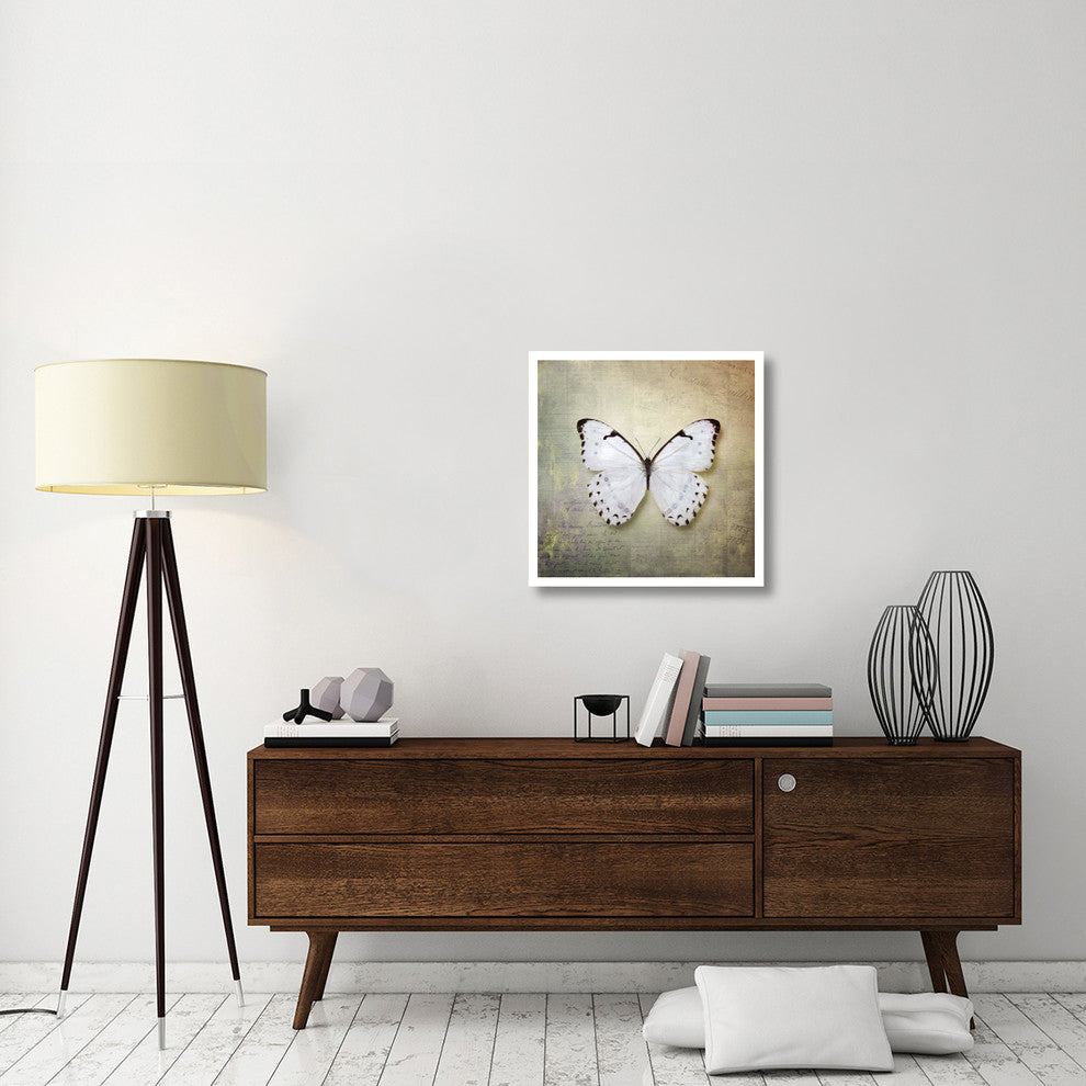 "French Butterfly II" Digital Paper Print by Debra Van Swearingen, 26"x26"
