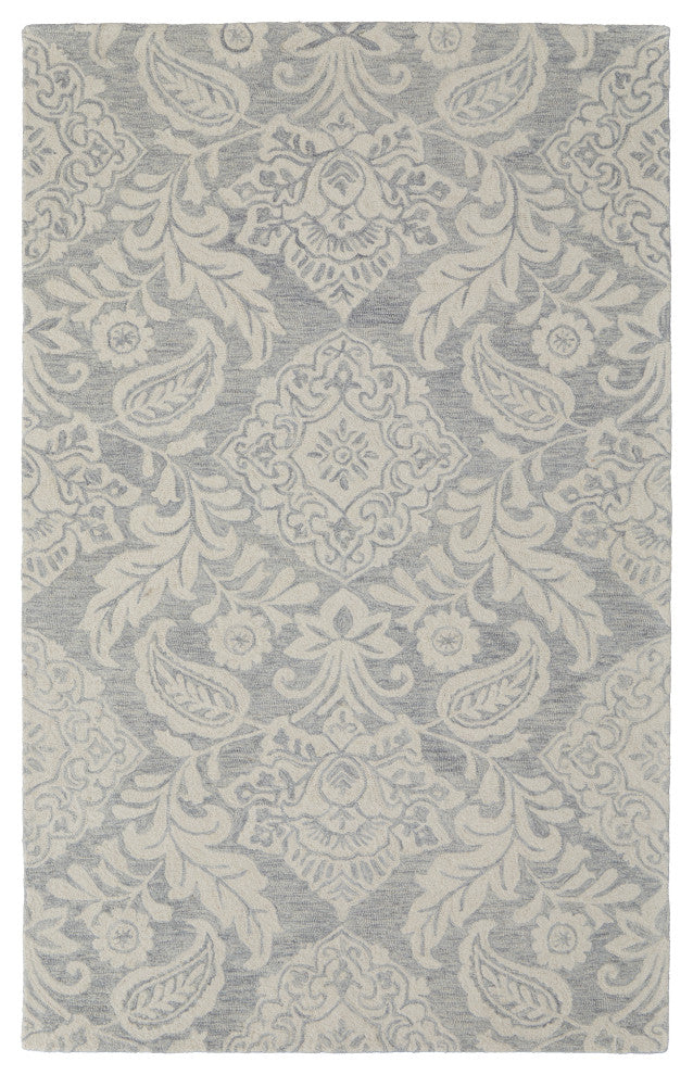 Weave & Wander Natal Blue/Gray, Blue/Gray, 8'x10'