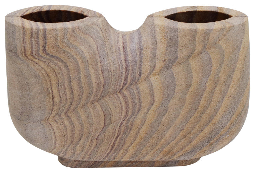Saava Rainbow Stone Vase
