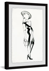 "Sophisticated Lady" Framed Painting Print, 12"x18"