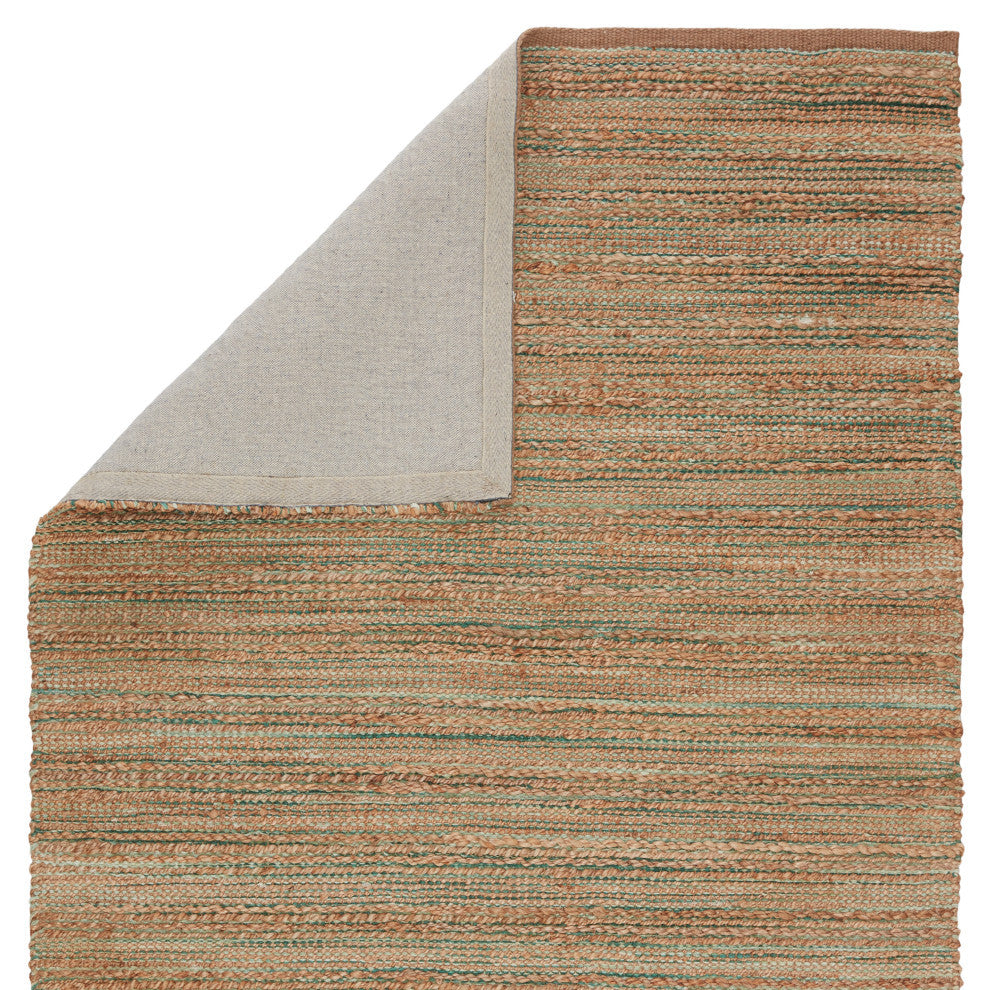 Jaipur Living Canterbury Natural Solid Tan/Green Area Rug, 3'6"x5'6"