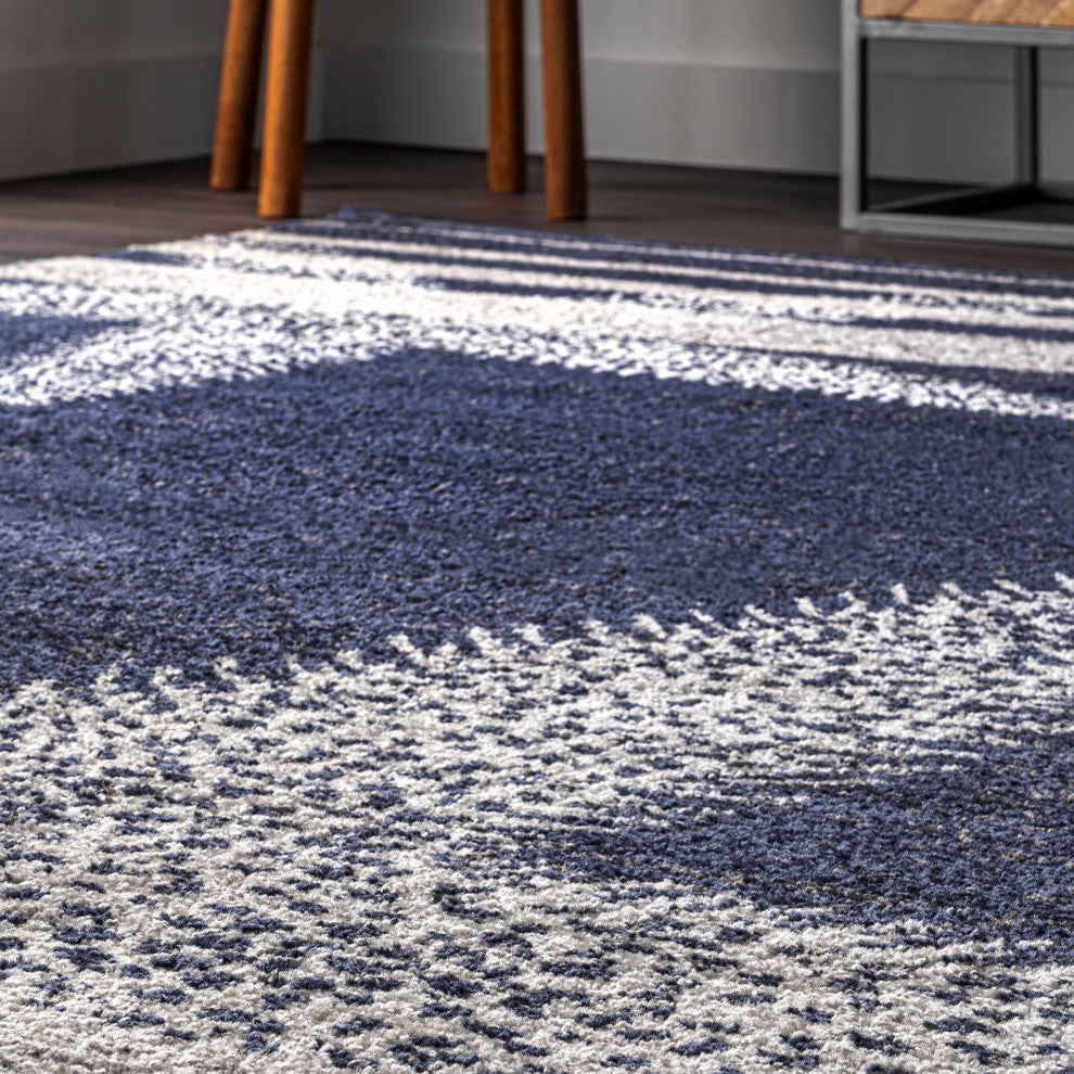 Nuloom Thomas Paul Starfish Coastal Area Rug, Blue 9'x12'