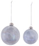 Irredescent Glass Ball Ornament, 12-Piece Set