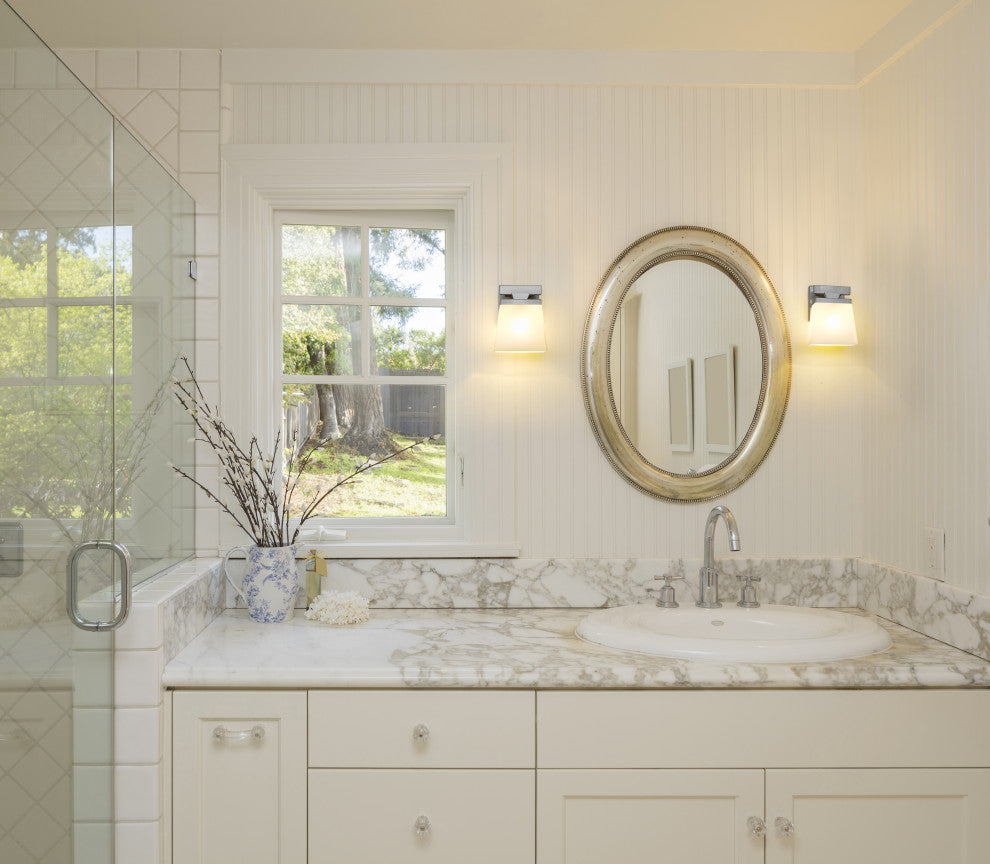 Zlite 1937-1S-BN 1-Light Wall Sconce, Etched Opal