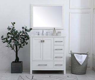 Elegant VF18832WH 32"Single Bathroom Vanity, White