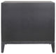 Covey Cabinet 2 Doors, Brushstroke Black
