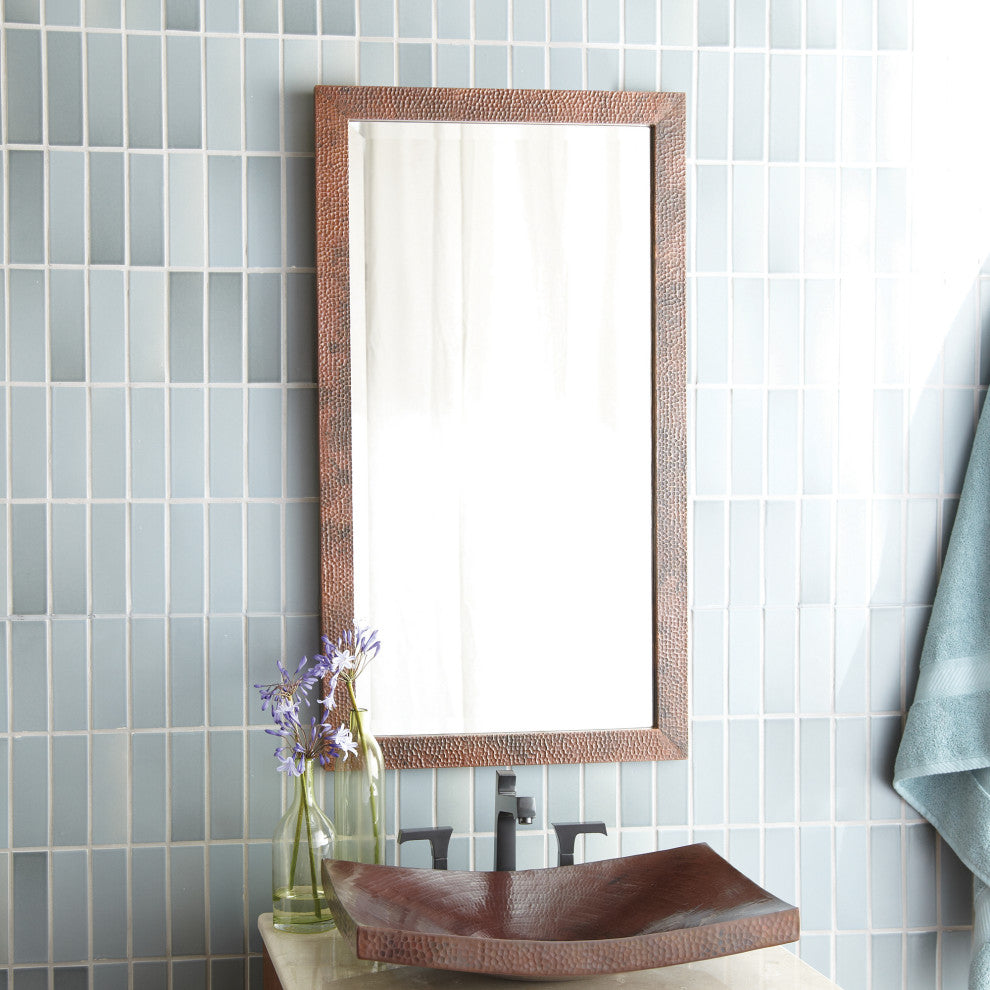 Milano Mirror 28" x 40" in Antique