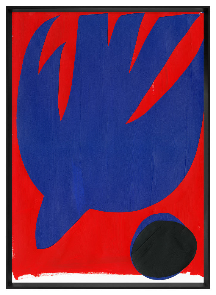 Flying 5 Fine Art Print, Black, 36"x26"