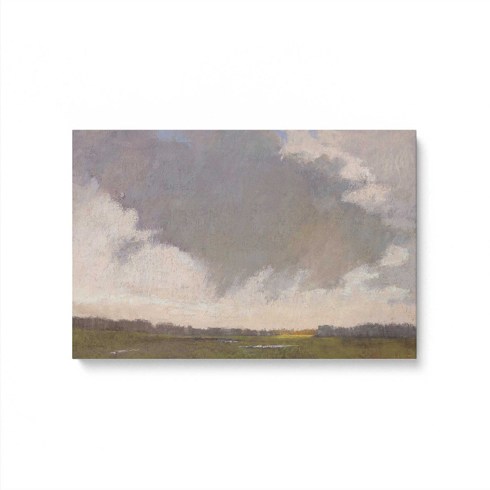 "Sky's Affection" - A Serene Sky Landscape Canvas
