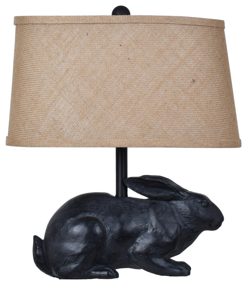 Rabbit 17"H Table Lamp