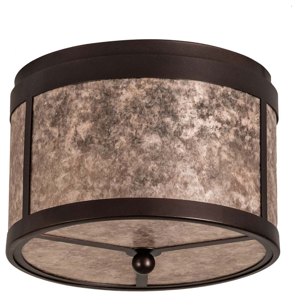 12 Wide Smythe Craftsman Flushmount